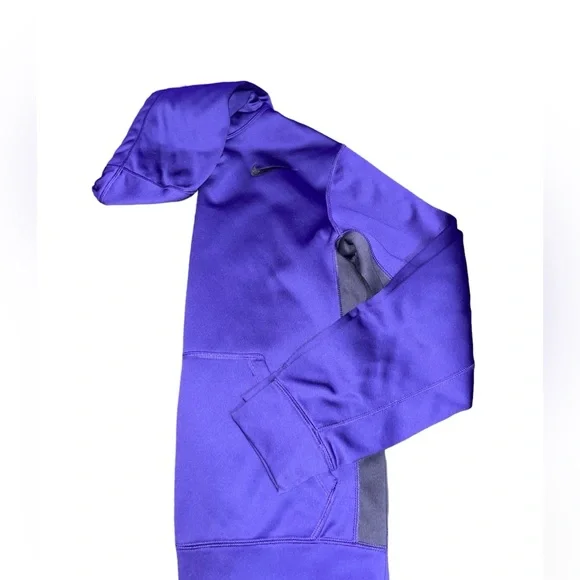 Nike Therma-Fit hoody Purple Size S with pockets - Picture 8 of 9